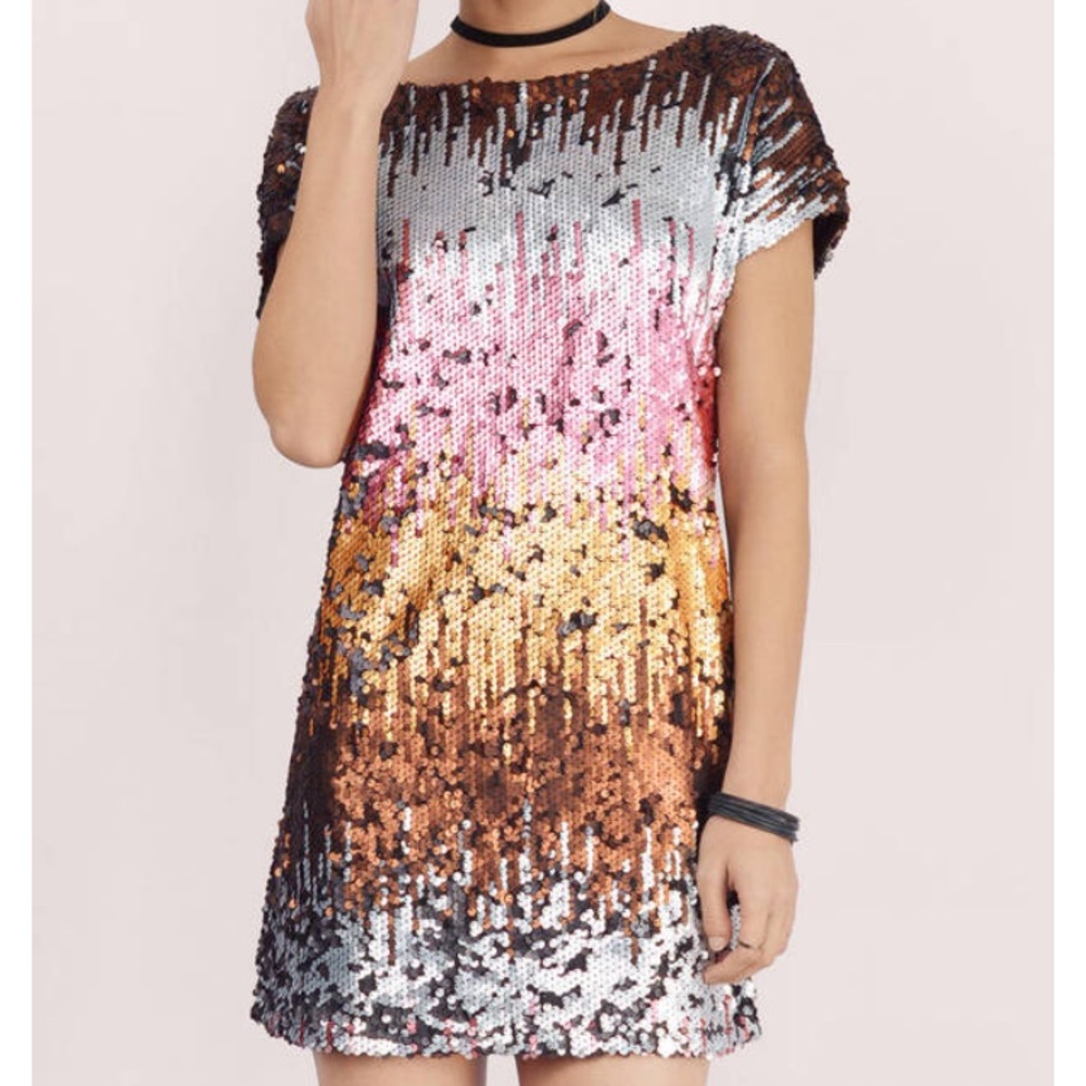 Multicolored Sequin dress